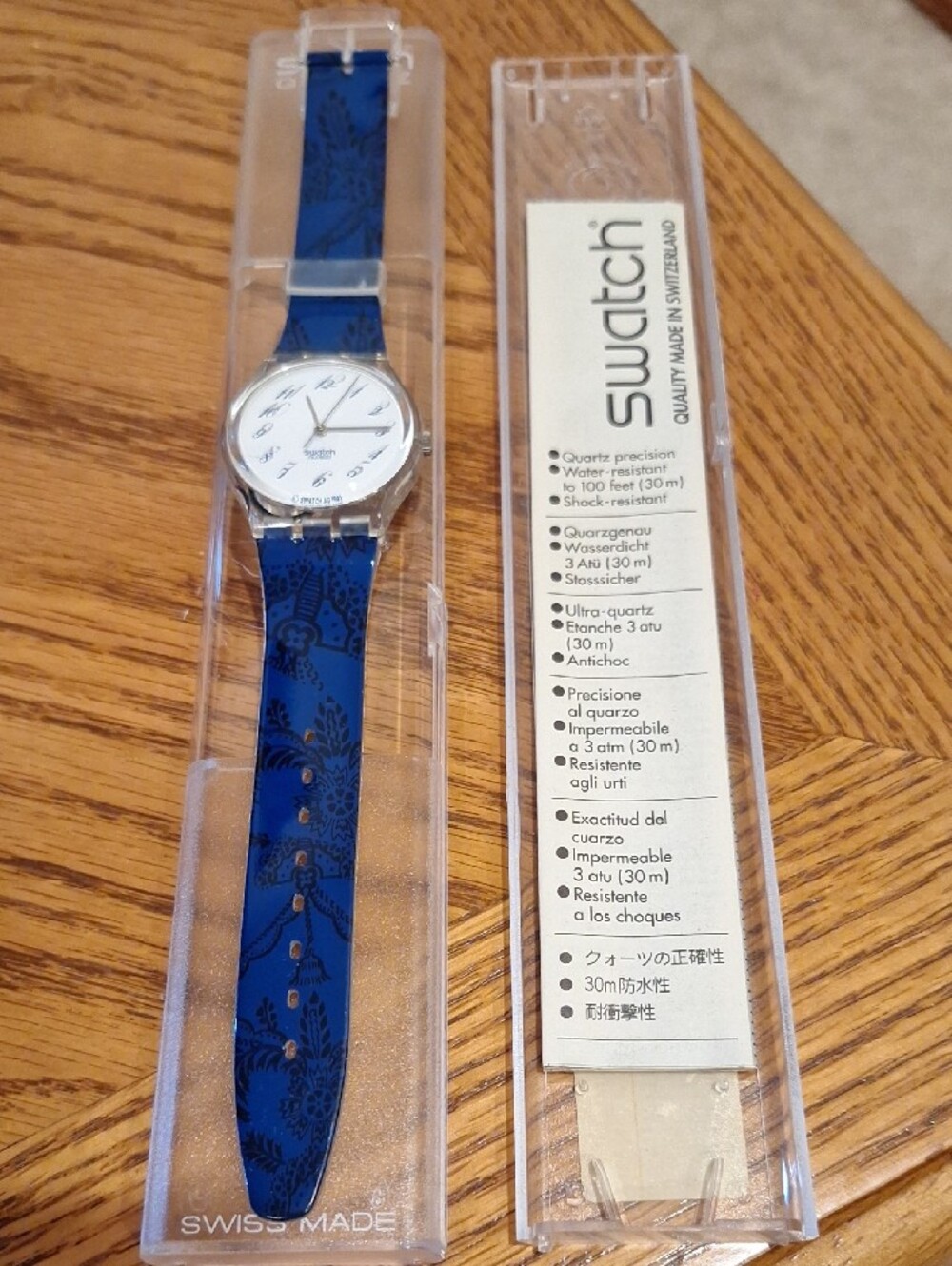 Swatch 1993 "Tisane" Swiss Quartz Watch - Picture 3 of 12